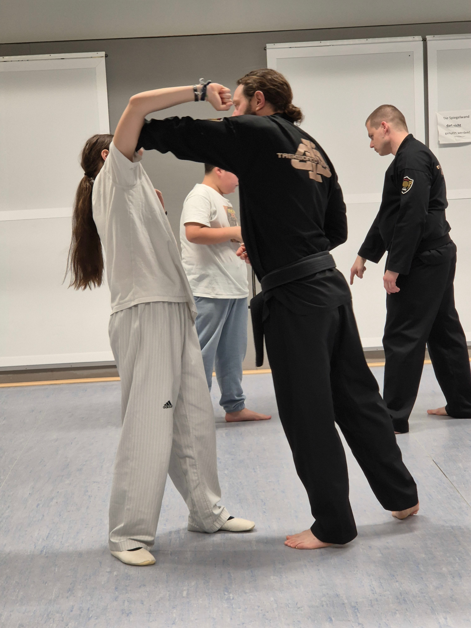 René und Andi prüfen ihre Schüler